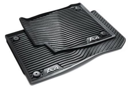 New oem 2017 audi a4 all weather floor mats new front and rear set