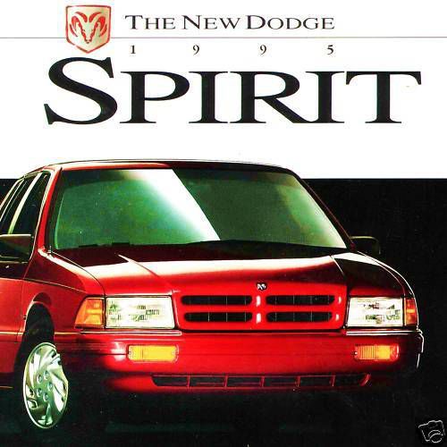 1995 dodge spirit factory brochure -dodge spirit-dodge spirit-dodge spirit