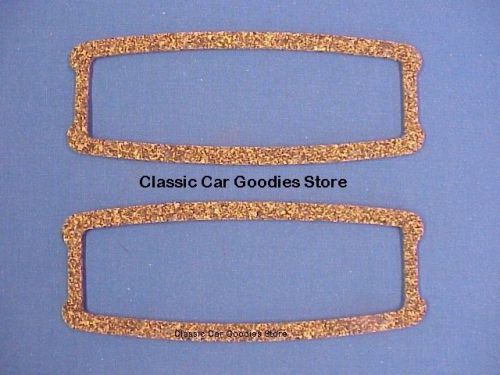 1941-1948 chevy tail light lens gaskets (2) cork. new! 1942 1946 1947