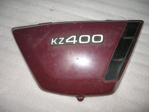 Right side cover from early kawasaki kz400 p-356