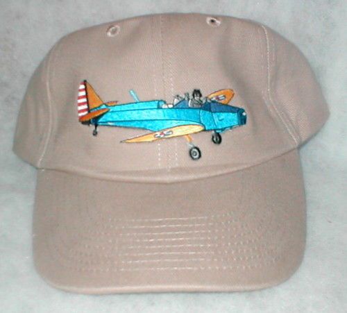 Pt19 fairchild airplane aircraft aviation hat with emblem low profile stylekhaki