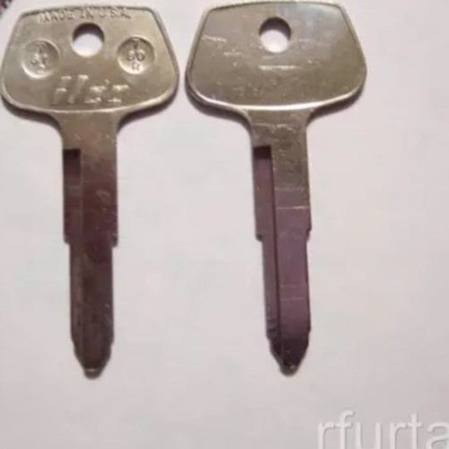 Key blank for vintage toyota (various models) 1969 to 1990 &amp; lotus to 1989 (t61c