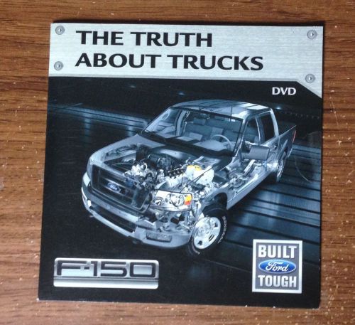 2005 ford the truth about trucks f-150 dvd factory sealed