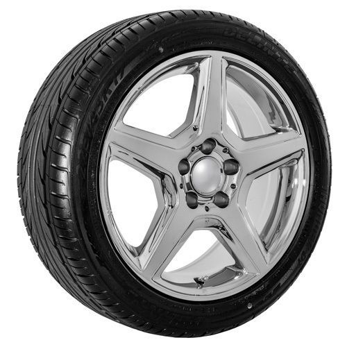 17 inch chrome mercedes benz replica  wheels rims tire package (570)