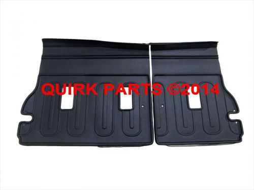 2013-2014 subaru crosstrek rear seat back protector oem new