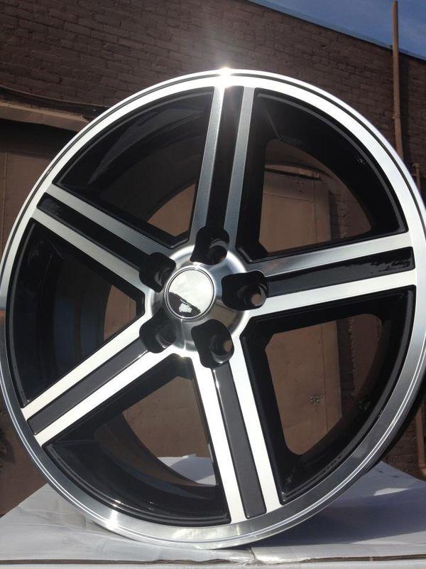 18" black iroc rims tires wheels 5x120.65 camaro z28 iroc 86 87 88 89 90 91 92