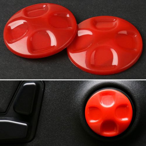 2x abs car seat adjust button cover trim for grand cherokee cherokee 2014 15 16