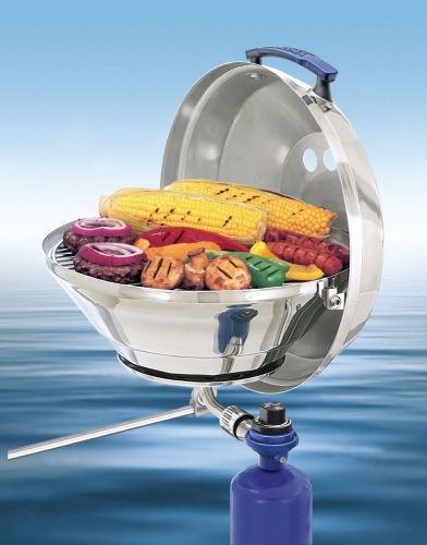 Grills for boats pontoon boat grill gas kettle bbq portable rail mount marine