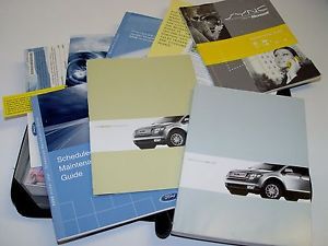 2008 ford edge owner&#039;s manual used xlt limited awd  oem