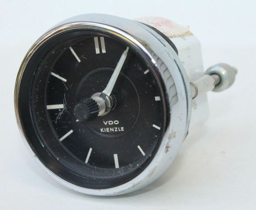 Vintage 1967 vdo kienzle german made car clock fits bmw vw porsche mercedes benz