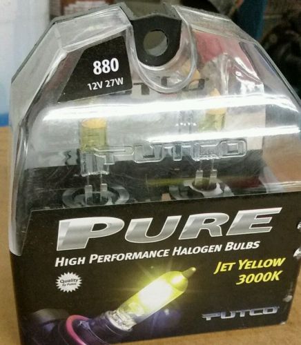 Pure putco 880 yellow halogen headlight bulbs