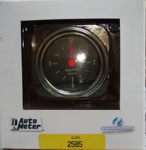 Nib auto meter competition instruments 2585 sport comp clock