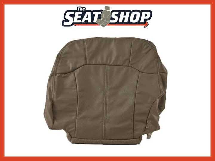 2002 cadillac escalade grey leather seat cover lh bottom