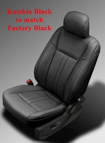 2015-2016 ford f150 xlt crew cab super crew katzkin leather seat kit new black
