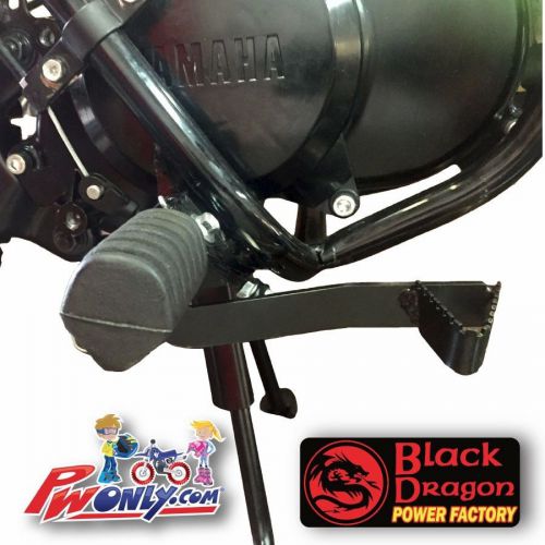 Pw50 pw 50 yamaha rear brake pedal kit black dragon