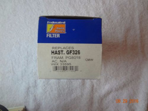 Federated fuel filter hast.gf326, fram.pg80118