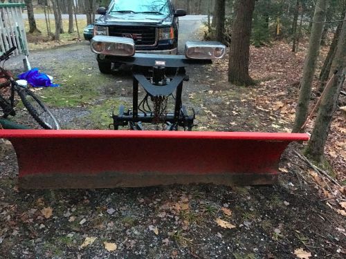 Western 8&#039; pro plow snow plow professional good condition!