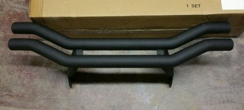 2005-06 polaris sportsman integrated fit double tube bumpers