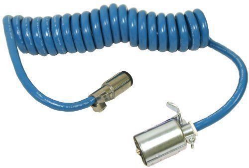 New blue ox bx88206 coiled cable with female receptor free shipping