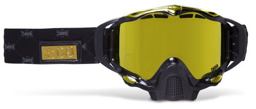 509 sinister x5 goggle - black gold