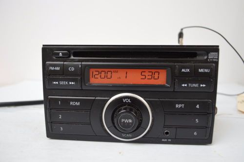 09 10 11 12 13 nissan versa 370z radio cd player 28185 3an0a tested n f40#010