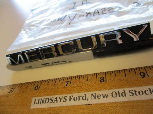 Ford 1985/1989 mercury cougar &#034;name plate&#034; (grille opening panel) no ford box