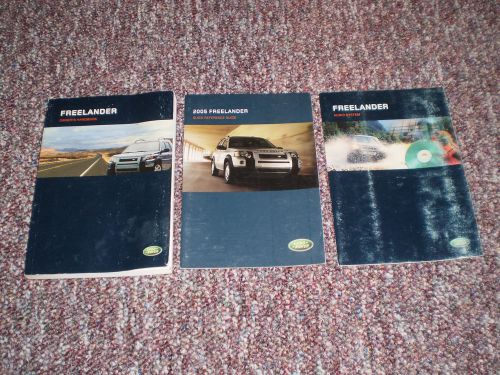 2005 land rover freelander suv owners manual books guide all models