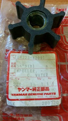 Genuine yanmar jabsco pump impeller - 124223-42091