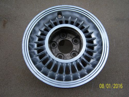 Cadillac finned aluminum wheel kelsey hayes alcoa 1955 56 57 58 59 hotrod 5 x 5&#034;