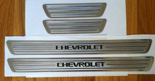 Chevrolet cruze door panel factory decal stickers, 4 total