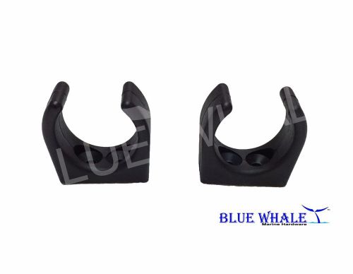 Blue whale 1 -1/4&#034; boat ladder hook storage clips for ladder