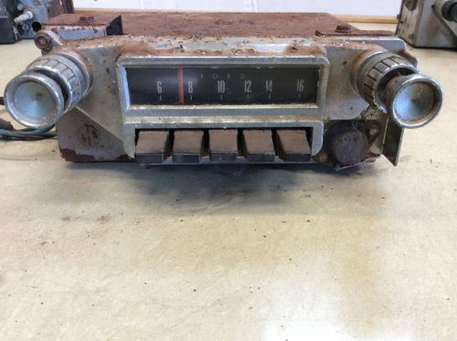1964 1/2 1965 ford mustang factory a/m radio 4tpz non-working