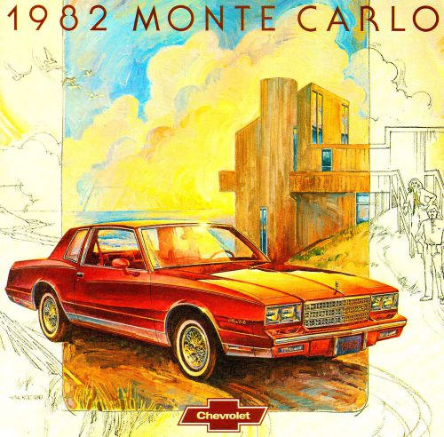 1982 chevy monte carlo factory brochure -monte carlo sport coupe-305 v8