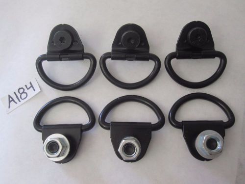 Toyota tacoma truck bed d-rings (6 piece pack)