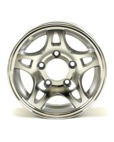 12x4 5-lug on 4.5&#034; aluminum s5 trailer wheel - s524545-wa205