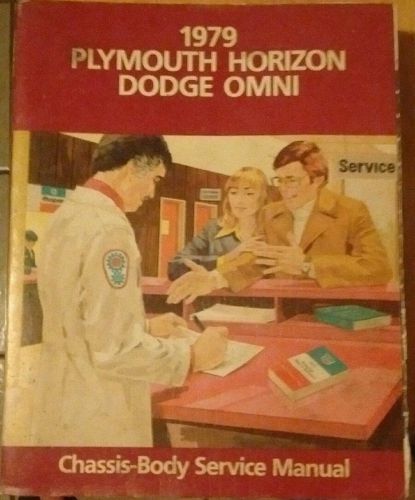 1979 plymouth horizon dodge omni chassis-body service manual