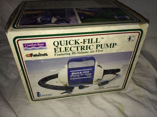 Intex Quick-Fill Electric Air Pump 12 volt dc air pump, C $13.99, image 1