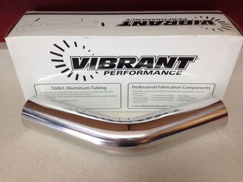 Vibrant performance 2.75&#034; aluminum 45 degree tubing bend intake piping #2880