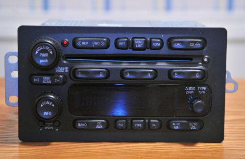 Gm stereo 15927261 6 disc stereo