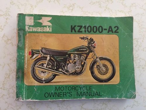 1978 kawasaki kz1000a2 owners manual
