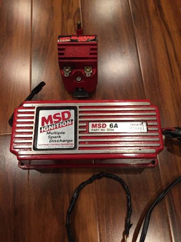 Msd ignition 6200 multi spark discharge 6a w/ msd blaster ss