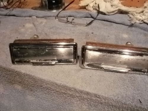 1968 1969 1970 buick riviera gs rear ash tray and cigarette lighter sockets