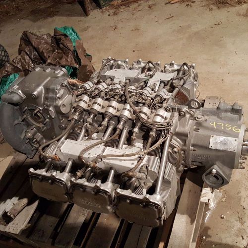 Lycoming 540 turbo charged aircraft engine zero hours