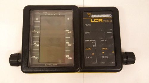 Humminbird lcr 2000 653679 gps fish / depth finder for parts not working