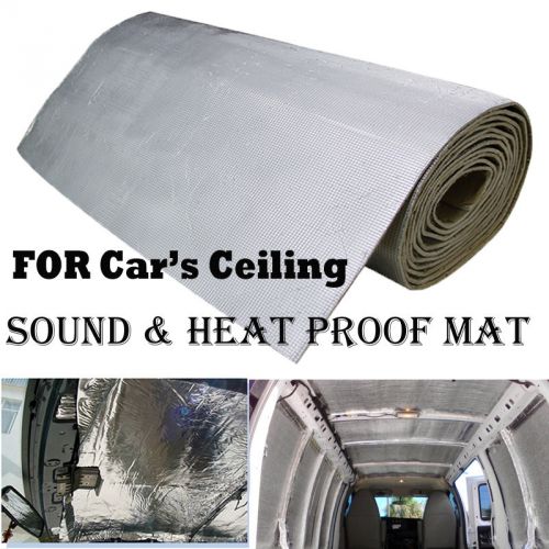 6mm 23sqft car ceiling roof sound noise deadener heat insulation mat for nissan*
