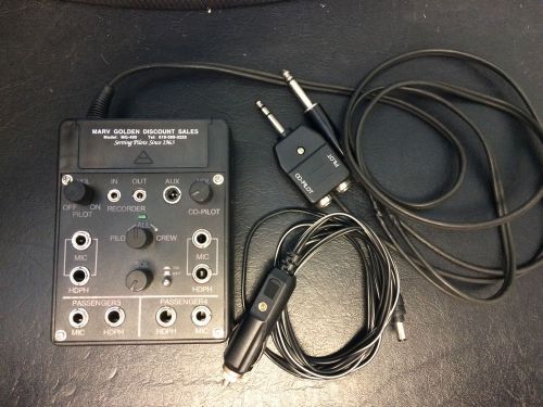4 place intercom with recording feature and external power