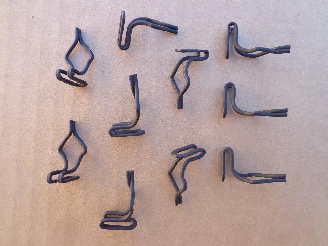 10 trim panel fasteners! - fits all 1973-1980 fords - mustang pinto ltd - 863-11