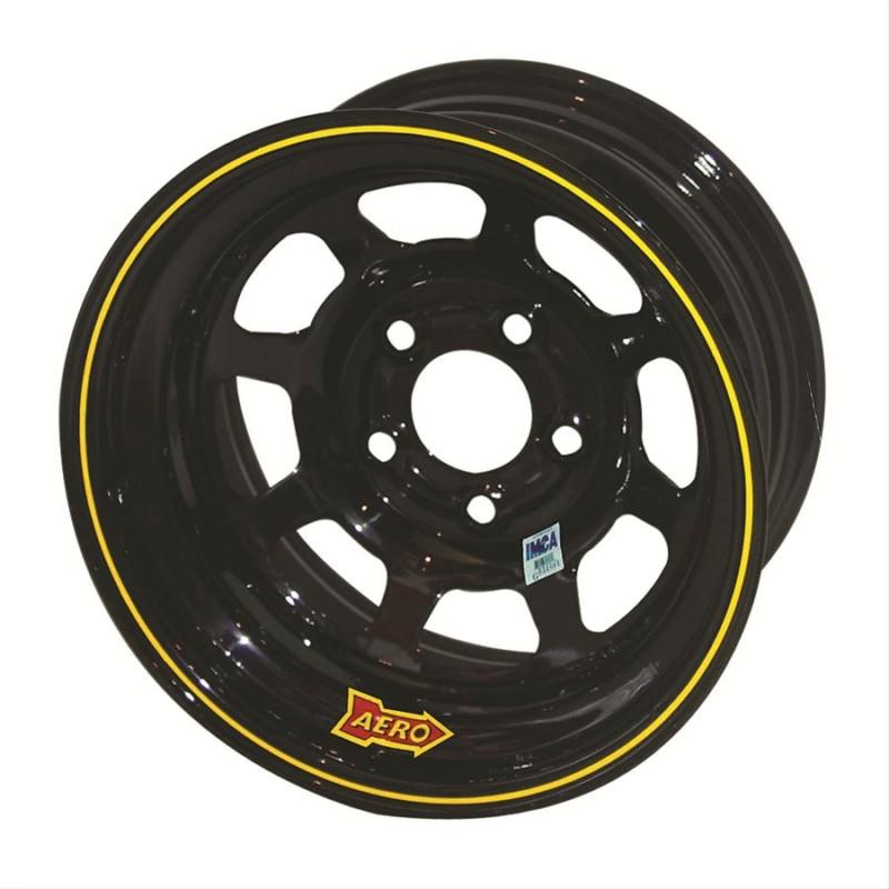 2" backspace 51 series black powdercoat spun-formed wheels aero race wheels