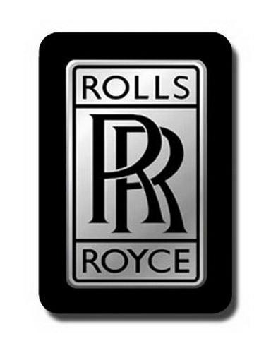 Rolls royce logo car new mint original sign ads fridge magnet