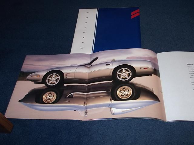 Brand new 1996 corvette booklet - 33 pgs. - in original envelope